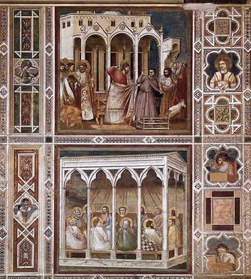 Decorative bands, GIOTTO di Bondone